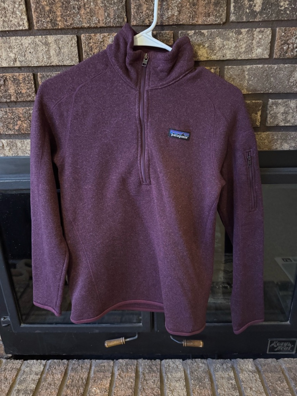 Patagonia Women's Half-Zip Fleece Pullover - Plum
